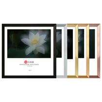 To customize square solid wood picture frame photo frame hanging wall 33 38 30 40 45 60 customized any size