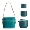 Gradient Sandblasting Quick Cup Travel Tea Set Portable Outdoor Camping Picnic Tea Making Custom Engraved LOGO Advertisement