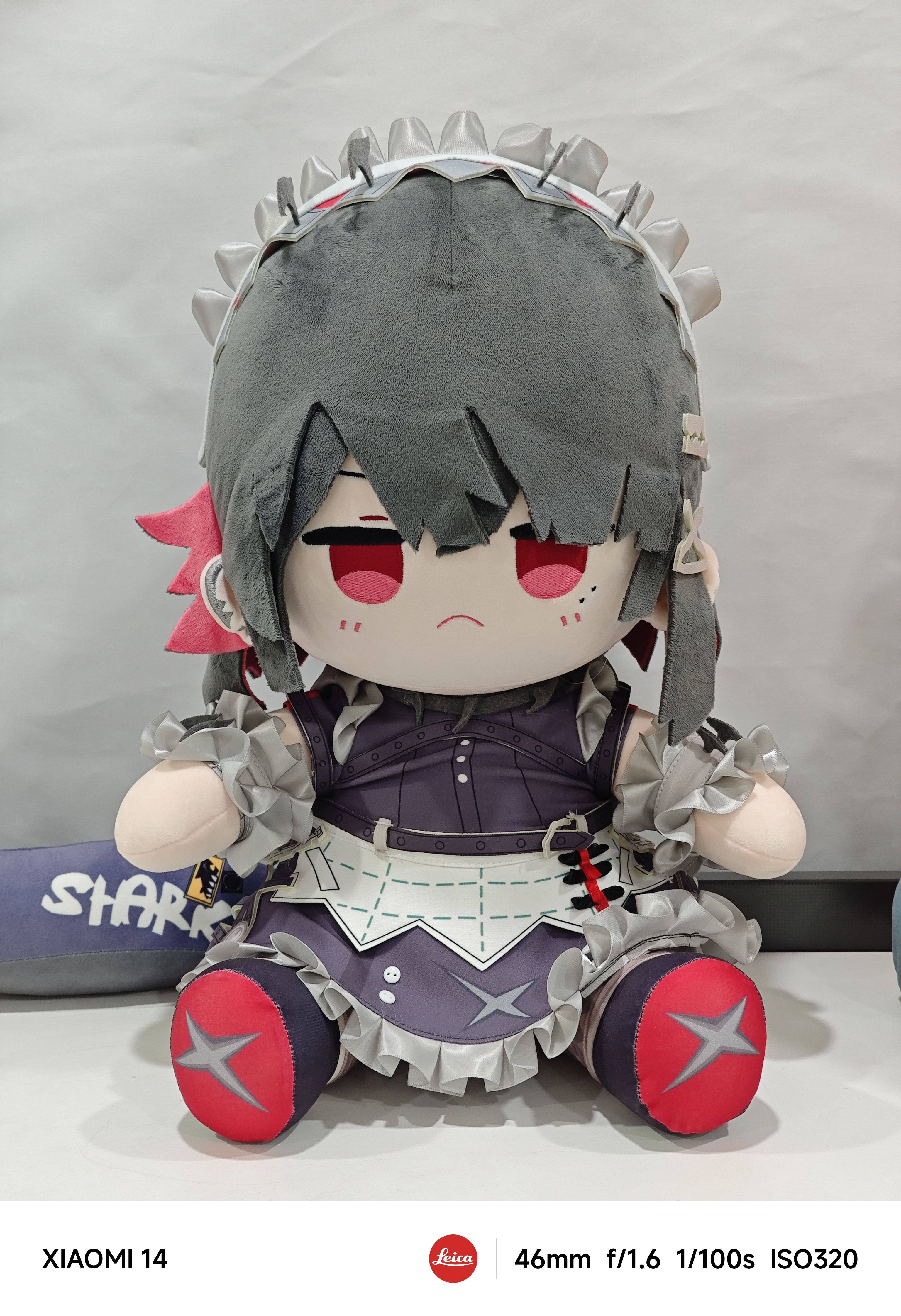 WEi ジュンソ ポラ THE FEELINGS Game Zenless Zone Zero Ellen Joe Fufu Plush Doll w/Magnetic Tail