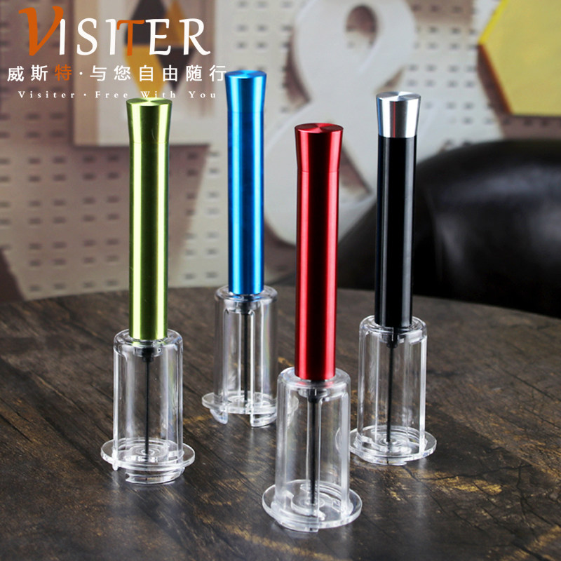 Vibrating air pressure wine bottle opener creative wine bottle opener automatic household wine opener artifact to cheer up