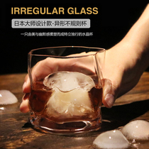 Japanese classical whiskey Crystal mug personality beer glass spirits wine cup creative glass water Cup home