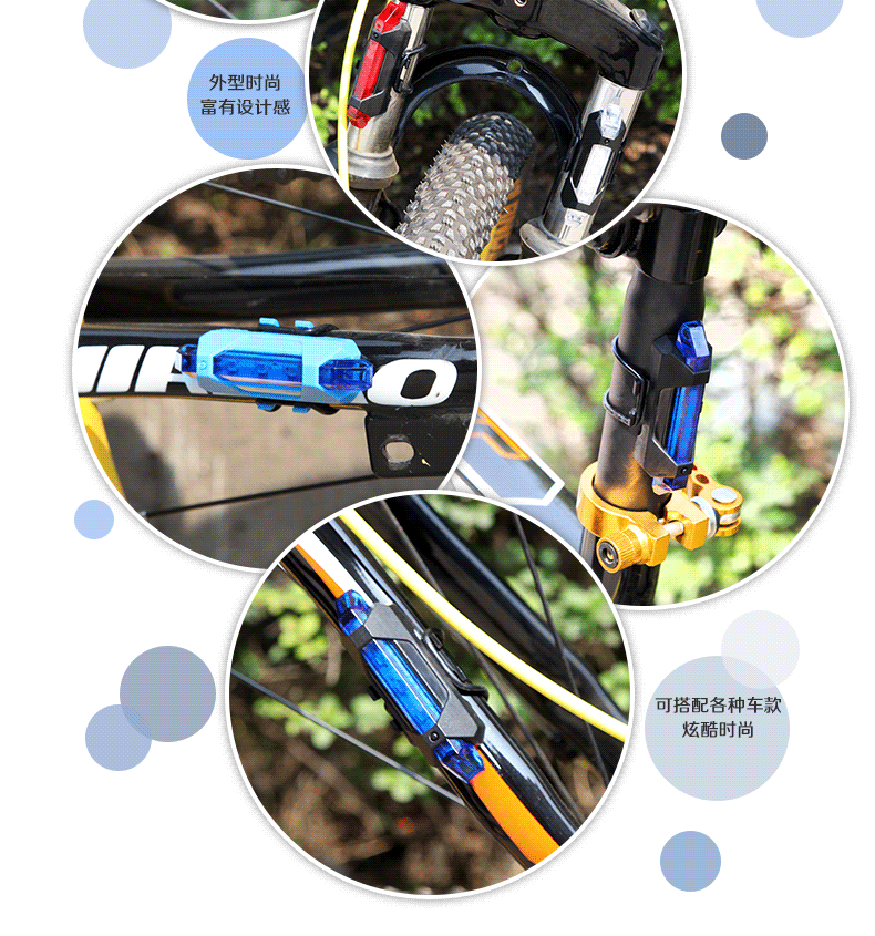 Lumière vélo - Taillights - Ref 2400067 Image 11