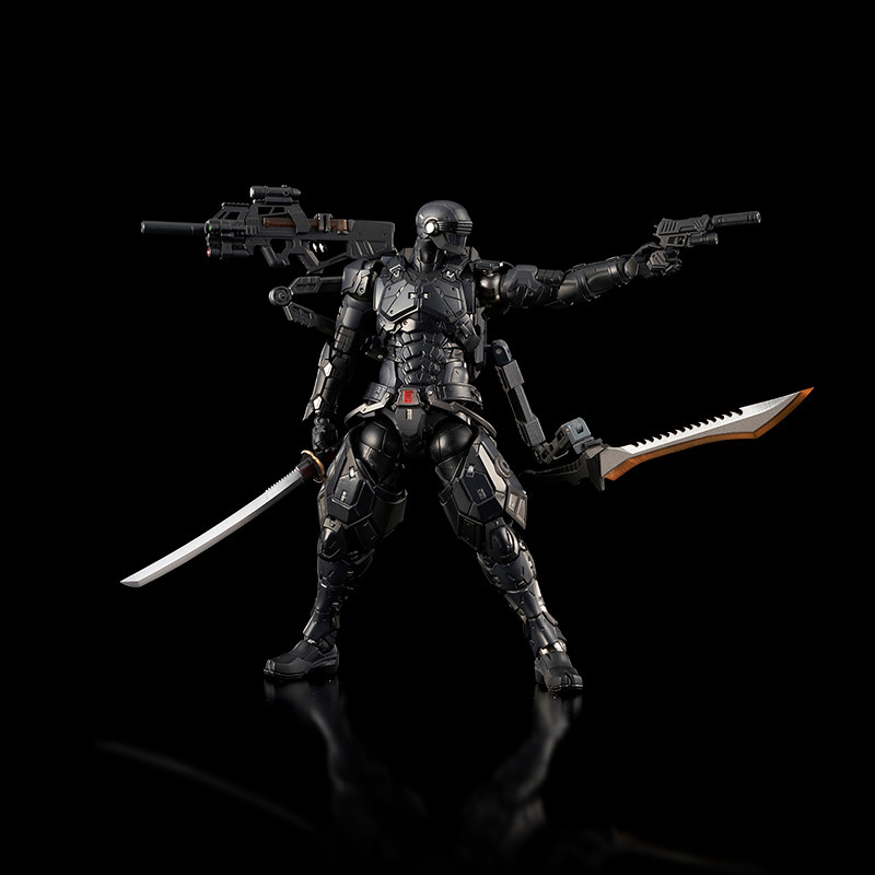 Flame Toys Mito Kara Kuri G.I.JOE Snake Eyes 1/12 Scale Action