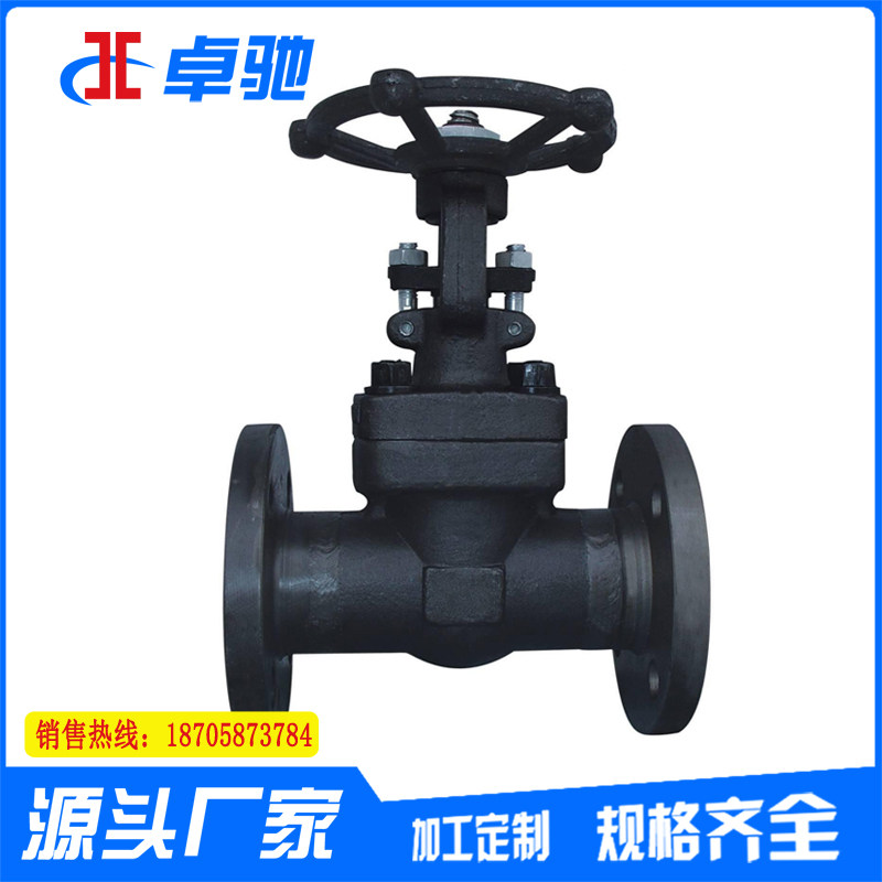 Forged steel flange gate valve Z41H-16C carbon steel A105N material steam heat transfer oil valve