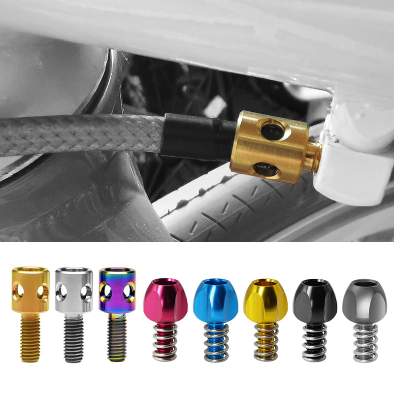 Liuyi ALLIGATOR aluminum alloy titanium alloy CNC lightweight color road frame speed trim button single