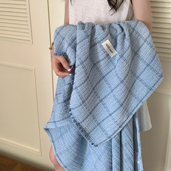 [높은 외관] Chenille 's Office Nap Blanket Thin