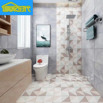 Fashion geometric tiles 300x300 toilet bathroom bathroom wall tiles kitchen non-slip floor tiles balcony Nordic tiles