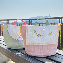 Small Cherry Moms Bag Large Capacity Little Clear New Fashion Moms Bag 2021 New Winter Moms Out single shoulder bag