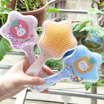 Adolescent Girl Comb Cartoon Cute full Star girl Dormitory God Instrumental Girl Air Cushion Massage Temperament Antistatic Comb