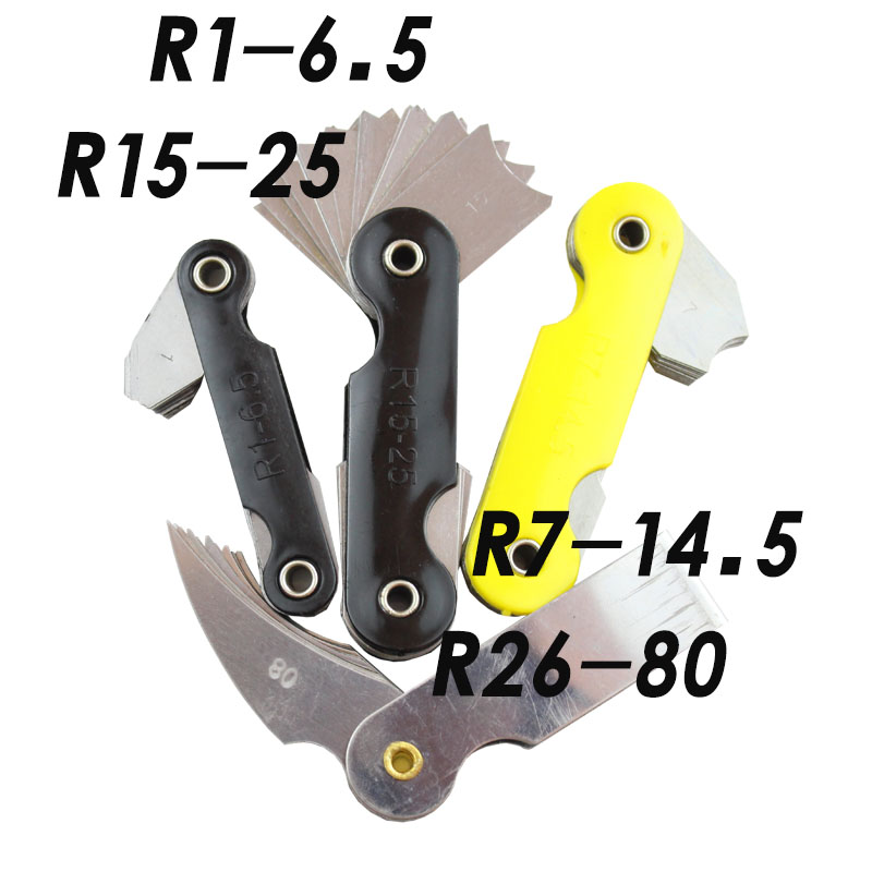 R gauge Model Radius gauge R gauge Radian gauge Arc gauge 1-6 5 7-14 5 15-25