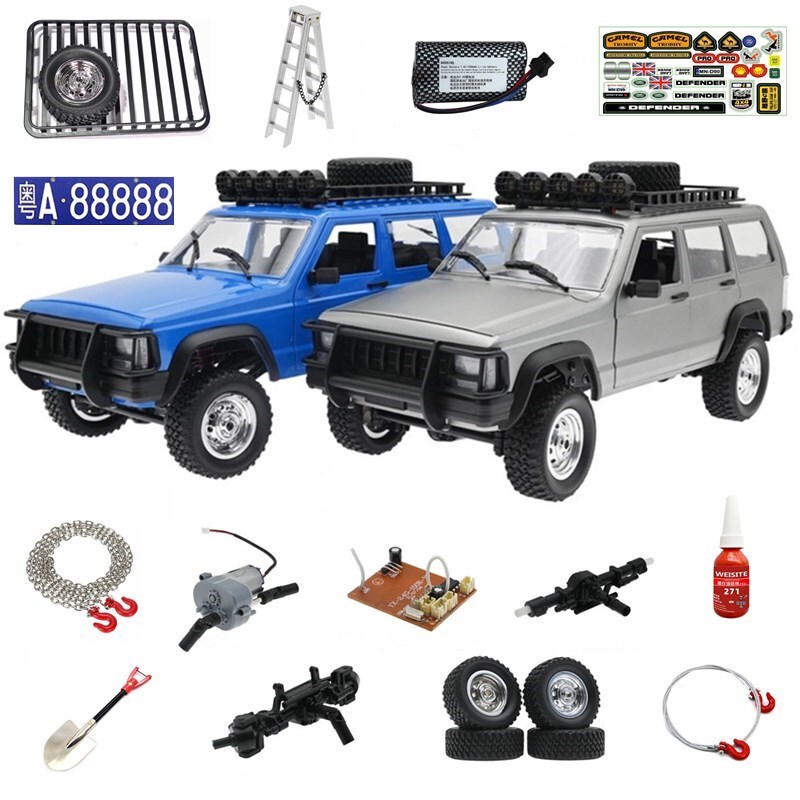 Mangniu Mn78 Cherokee 213 Remote Control Car Original Accessories Steering Gear Gearbox Receiver Circuit Board Modification Original Parts