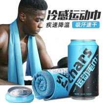Chars Sport Towel Cold Sensation Quick Dry Wipe Sweat Towel Male gym Sweat Sweat Running Ice Scarves Woman Wrist Towel Custom