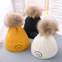 Baby Hat Autumn Winter Boy Hair Line Hat Young Child Cute Kid Winter Thickened Girl Baby Knit Cap