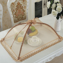 Rice Vegetable Hood Anti Fly Lid Vegetable Hood Folding Detached Wash Table Hood Leftover Food Food Meal Hood Home Dust-Proof Umbrella Dish