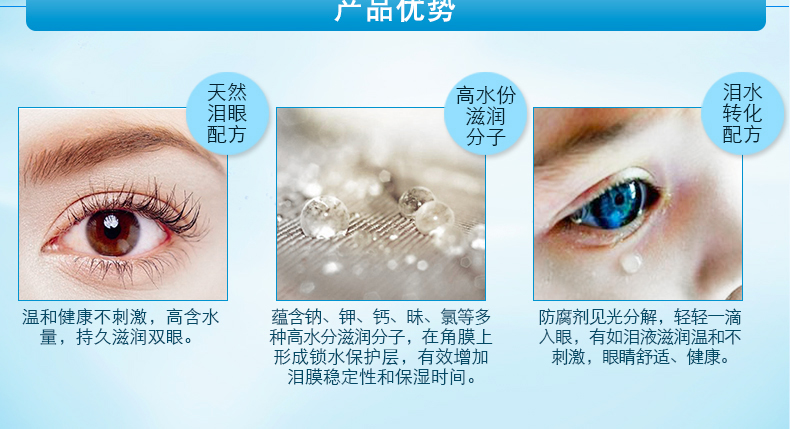 Kính vô hình nhỏ giọt đặc biệt dưỡng ẩm mắt 10ml chai làm đẹp chai nhỏ nước bôi trơn môi trường lỏng QR - Thuốc nhỏ mắt nanodrops eyes