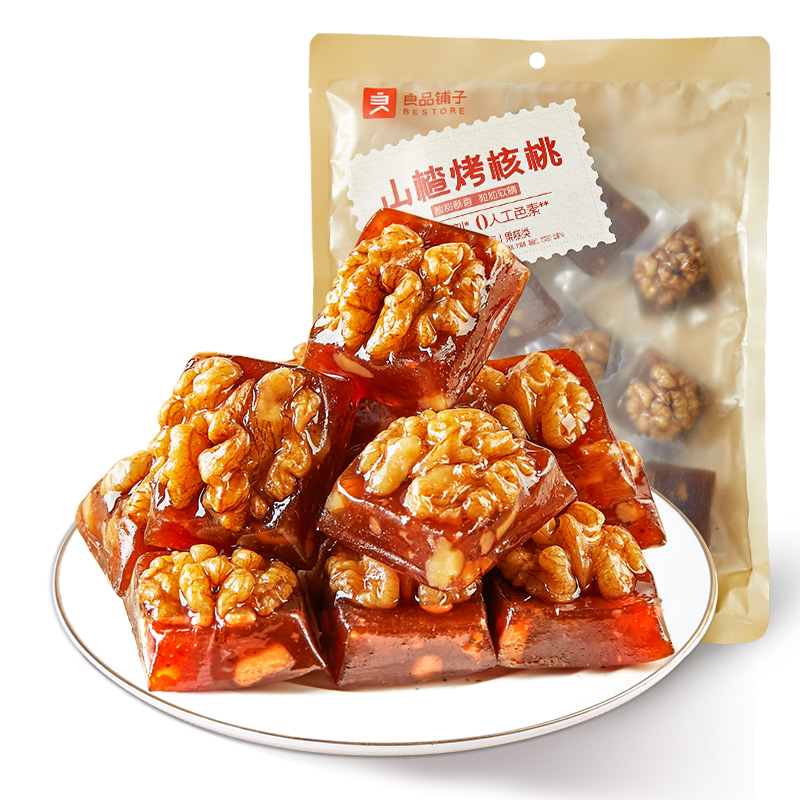 良品铺子山楂烤核桃300g