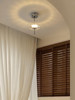 Star French Bauhaus Aisle Light, Entrance Ceiling Light, Japanese-Style Corridor Balcony Cloakroom Crystal Light