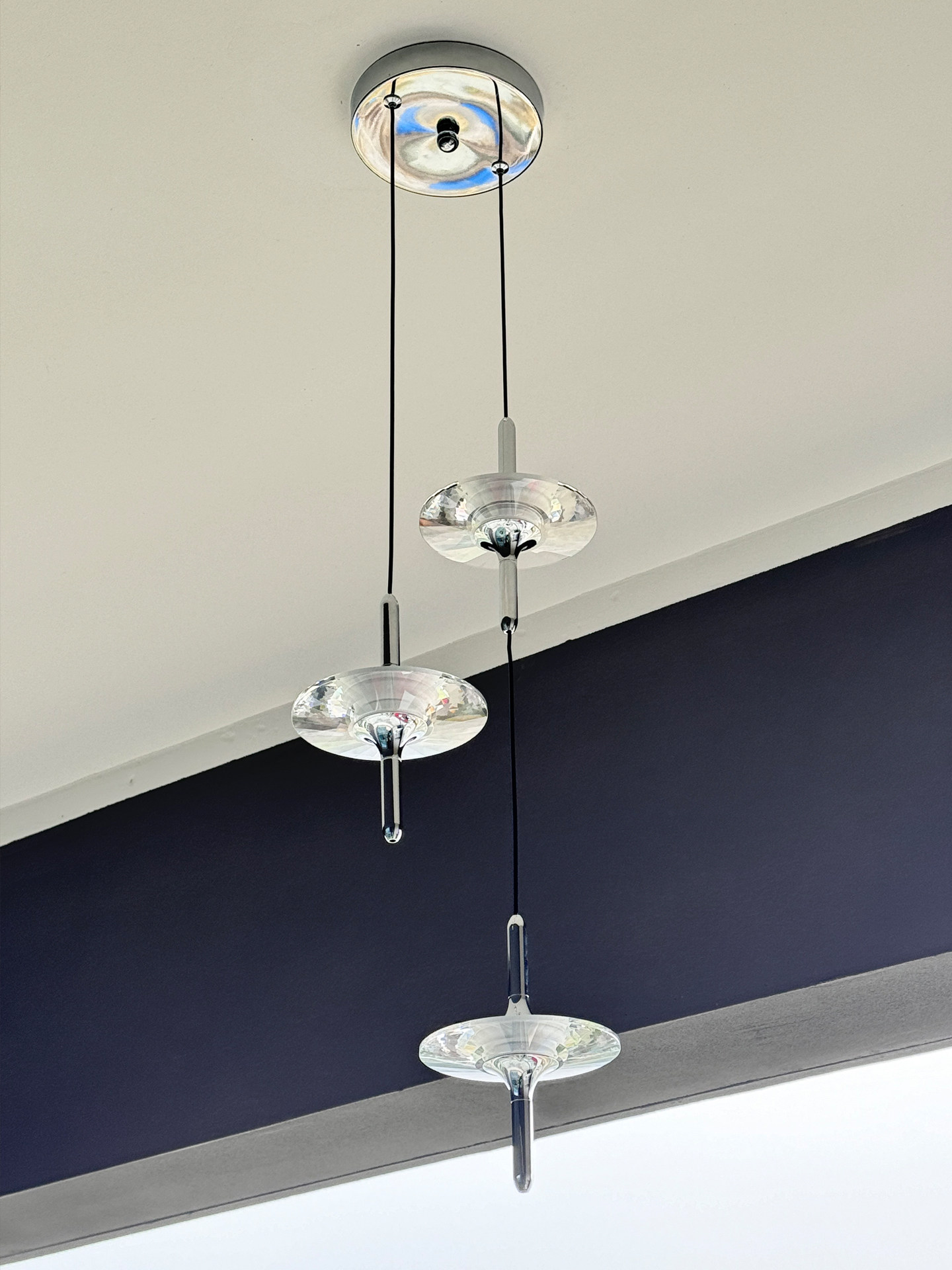 2026 New Bedside Small Chandelier Crystal Light Luxury High-End Eye Protection Bedroom Room Entrance Bar Counter Pendant Lighting