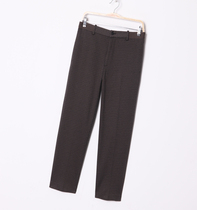 Japanese single autumn Youjia men casual pants plaid pants ankle-length pants woolen pants
