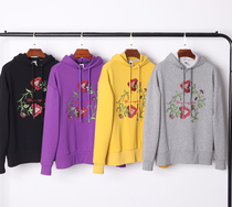 2019 New Year Korean single Terry plus velvet fabric super beautiful embroidery