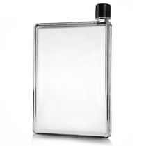 Creative Notebook Paper Water Bottle Book Sports Kettle A6 Portable Flat Plastic Student Personality Water Mug