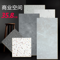 Reinforced composite floor 12mm commercial space cement ash clothing store office floor terrazzo factory direct sales