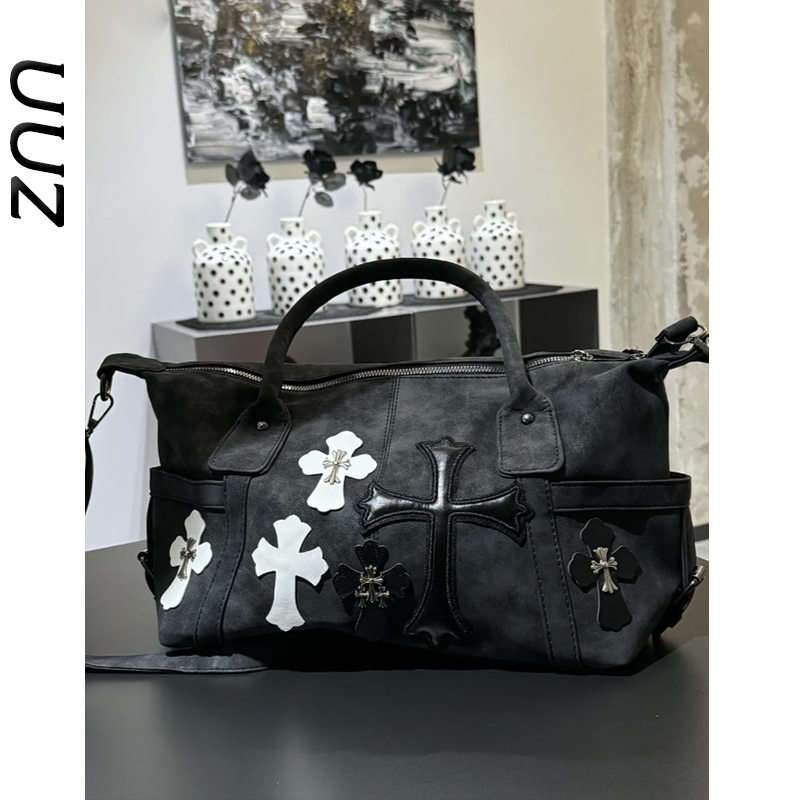 Black Crossbody Bag for Men and Women 2026 New Fashion Single Shoulder Crossbody Bag for Commuting and Travel Tote Large Handbag