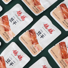 鸽鸽手撕豆干小零食散装500g