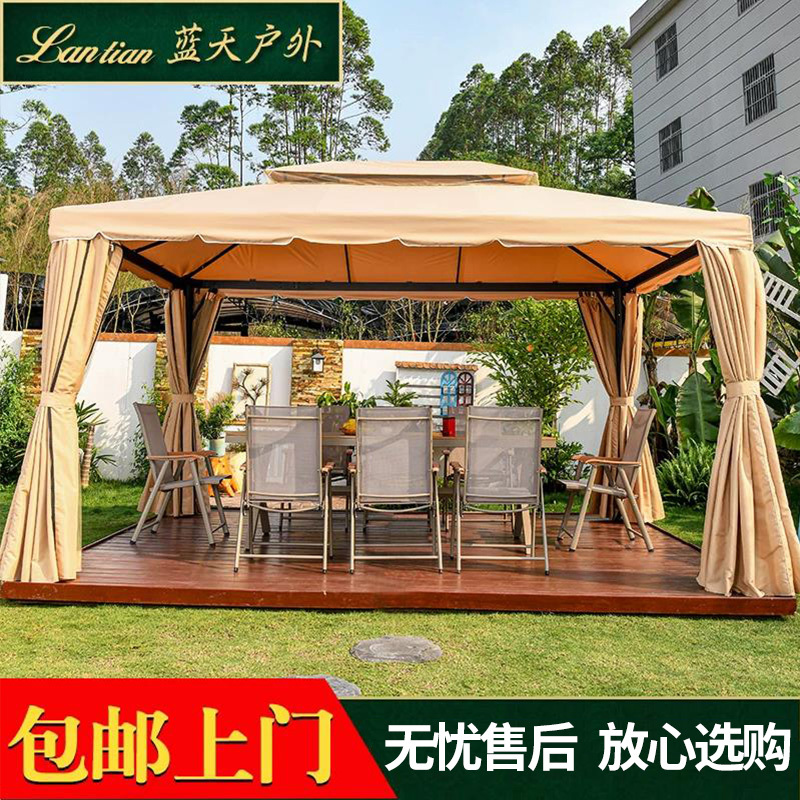 Outdoor Sunshade Canopy, Large Advertising Parasol, Stall Roman Tent, Courtyard Garden Gazebo, Event Tent