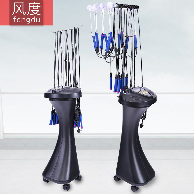 Black cyclone perm double screen hair digital ceramic blanching machine 24V fifth generation