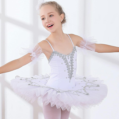 Children's tutu Swan show skirt girls TUTU skirt princess dress performance exercise clothes