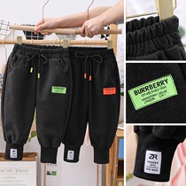 Children's clothing boys' pants 2021 new Korean version of children's casual pants foreign style baby spring and autumn pants loose pants tide