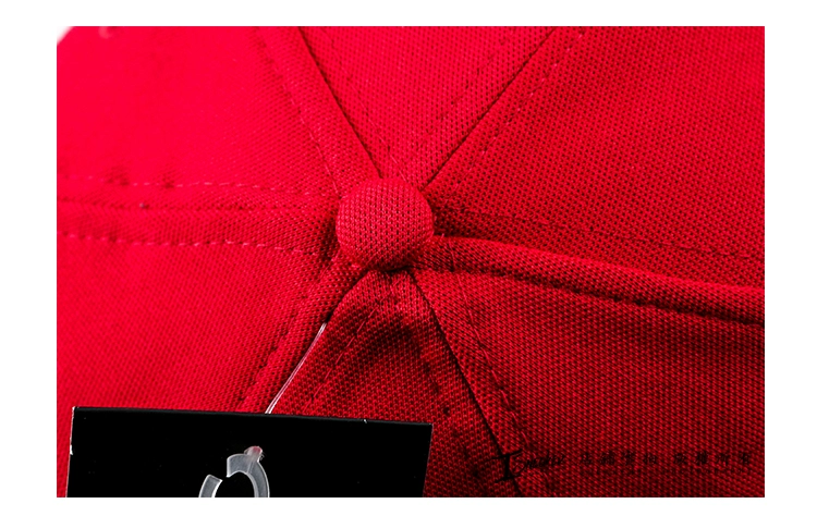 Air Jordan màu đen và đỏ khâu thêu thể thao và mũ bóng chày giải trí 861452-010 / 687