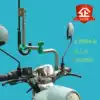 Electric bicycle umbrella stand Stainless steel thickened motorcycle umbrella stand Electric single bicycle umbrella stand universal