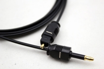 SDIF fiber optic line HTPC fiber audio line power amplifier DTS AC3 high-definition audio connector square turn round