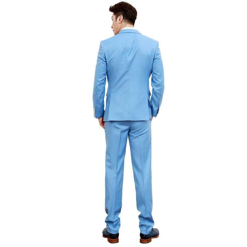 Azure set, slim fit, Korean style
