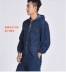 Lingbi cotton denim overalls chống bụi quần áo nam sửa chữa tự động hàn bảo hiểm lao động coverall dịch vụ sửa chữa máy mặc