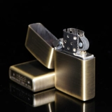 zippo Оригинальная мужская латунная ветрозащитная зажигалка на керосине