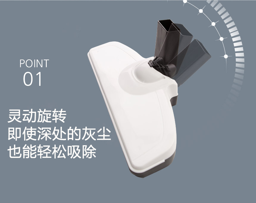 Máy hút bụi Hàn Quốc QUEENMADE ngoài xe mini cầm tay thảm lông xe hơi QVC-6000R - Máy hút bụi 
