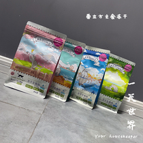 (Love Cube freeze-dried) young cat into cat food raw bone meat snacks Nutritional Hair Blush Quail Chicken Duck Meat Staple Food