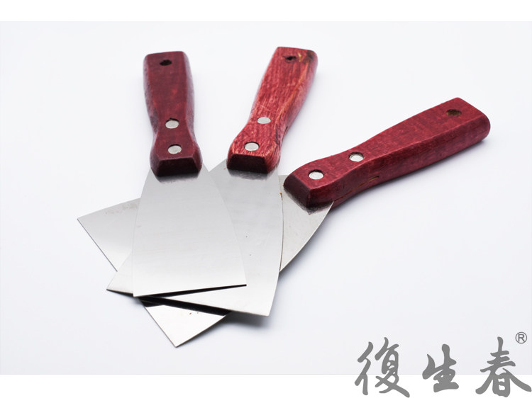 Rebirth Spring Signs Great Lacquer Tools Lacquer Tool Lacquered knife Stainless Steel Scrape Ash Knife lacquered knife scraping ash knife