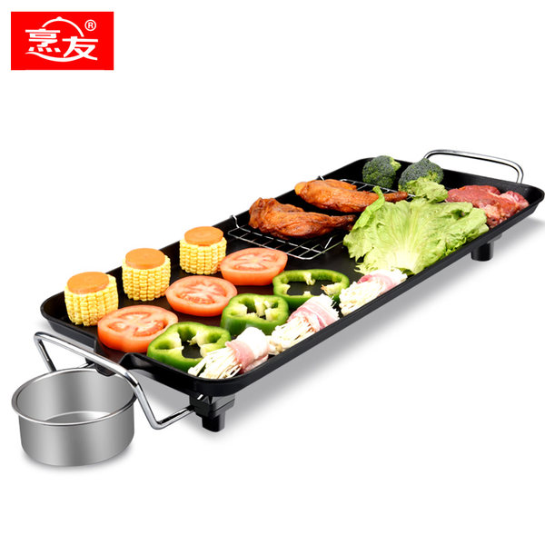 烹友 家用不沾电烧烤炉 ￥34.9包邮
