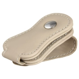 Универсальные солнцезащитные очки для автомобиля, трубка, система хранения, из натуральной кожи