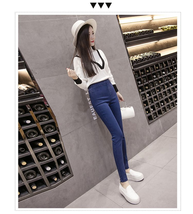 Quần legging size lớn mặc quần lửng cạp cao mùa thu và mùa đông cộng với nhung dày mới to béo quần mm chân quần đã mỏng quần ống suông nữ