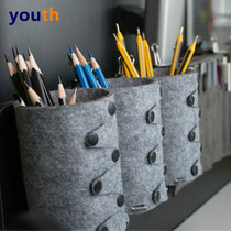 Pen holder creative fashion business office Korea fresh stationery ins multifunctional desktop storage box pencil case