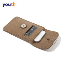 Huawei mate20 mobile phone case mate20pro anti-drop protective case P30pro wallet felt mobile phone case