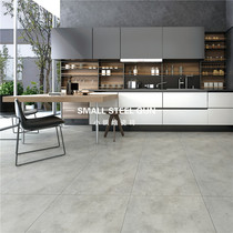 Gray cement brick 600 industrial wind living room kitchen toilet non-slip floor tile antique brick 800 retro wall tile