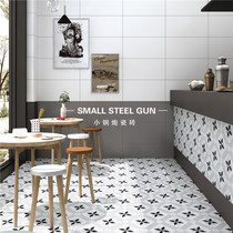Nordic style 200x200 small tiles kitchen toilet bathroom wall brick bar Net red shop non-slip floor tiles