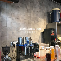 High-end villa 300x600 cultural fossil exterior wall tiles balcony outdoor garden wall tiles Nordic retro tiles