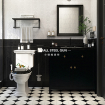 French retro 200 all-porcelain bathroom tiles bathroom kitchen toilet entrance floor tiles sea-based cloth wall tiles